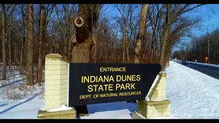 Frozen Indiana Dunes Park After The Polar Vortex Travel