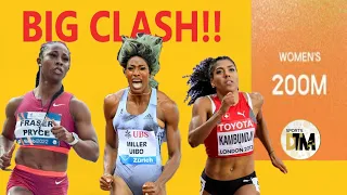 Shelly-Ann Fraser-Pryce & Miller-Uibo LEAD FAST 200m Lineup At Prefontaine Classic 2022|Jamaica |DTM