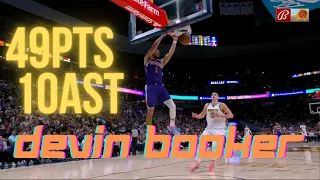 DEVIN BOOKER 49PTS 10AST Highlights-20220324 Phoenix Suns vs Denver Nuggets