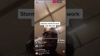 Stormzy wants to work with wizkid