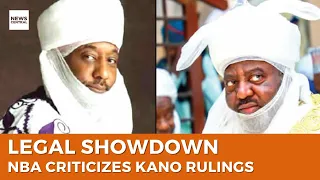 Legal Showdown: NBA Slams Conflicting Court Orders in Kano Emirate Crisis