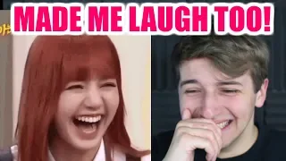 LISA MAKING EVERYONE LAUGH! Reaction!!! (BLACKPINK)