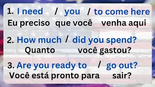 APENAS APRENDA ESSA ESTRUTURA PARA DOMINAR O INGLÊS RÁPIDO E FÁCIL #8 📚CURSO DE INGLÊS