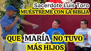 PASTOR PROTESTANTE 😱 Puso A PENSAR con Esta Pregunta Al PADRE LUIS TORO ❌