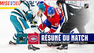 Sharks vs Canadiens | Faits saillants