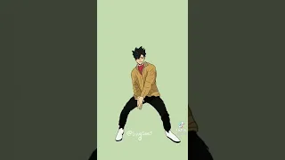 Watch and learn 🌝😎|| #haikyuu #shorts #tiktok #kuroo #bokuto #hinata #dance [©®singsaas]