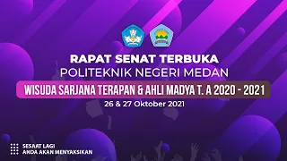 Wisuda Sarjana & Ahli Madya T.A 2020-2021 26 Oktober Sesi 1