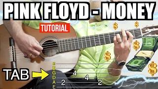 Pink Floyd - Money | INTRO Guitar Tutorial (TAB)