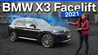 BMW X3 Facelift 2021 Review - Alle Merkmale des neuen X3 erklärt!