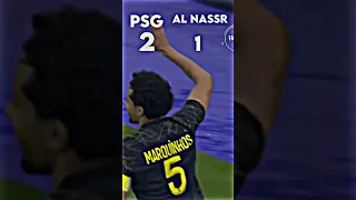 psg vsal nassr highlights😆 #psgvsalnassr #psg #alnassr #alightmotion #capcut #messi #ronaldo #mbappe