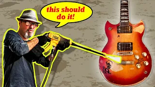 FILTHY Vintage YAMAHA SG1000 gets all cleaned up (and it's playable!)