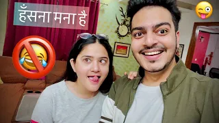 Try not to Laugh Challenge 🤭 with Sibbu Giri 🤫