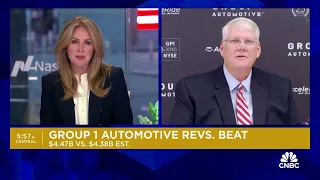 Hybrid vehicles are the hottest thing in the market right now, says Group 1 Automotive CEO