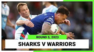 Cronulla-Sutherland Sharks v New Zealand Warriors | NRL Round 5 | Full Match Replay