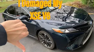 I DAMAGED My Fully Loaded CAMRY XSE V6 | Bad News