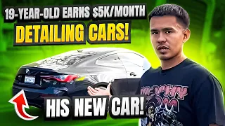 19 Year Old Mobile Detailer Making $5,000 A Month‼️