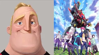 POV: Mecha Anime are fun... (Uncanny/Sad Mr Incredible Meme Part 2)