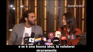 Intervista a Can Yaman e Demet Ozdemir per il premio MurexDor SUB ITA