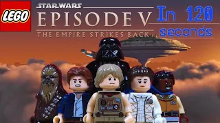 Star Wars: The Empire Strikes Back in 120 seconds [LEGO STOPMOTION]