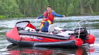 НЕ ПОХОД, а ФИАСКО! ЛОДКУ УБИЛ, МОТОР СЛОМАЛ! Не самое удачное водометное путешествие!