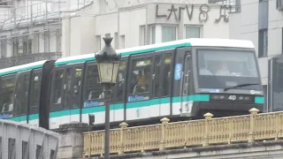 Ligne 6 mp89 sur le viaduc de Bercy
