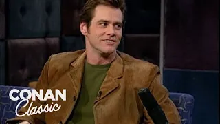 Jim Carrey Stars In Conan’s Biopic | Late Night with Conan O’Brien