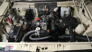 Morris Ital - Engine Running