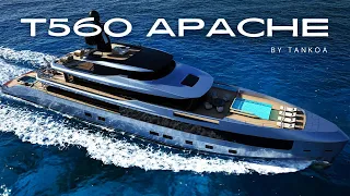 2027 Tankoa's 56m T560 APACHE Magnificent Luxury Superyacht