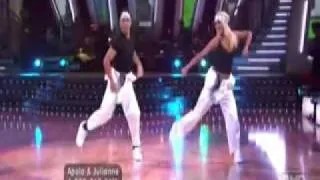 Apolo Anton Ohno & Julianne Hough; Freestyle (Dance only)