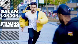 Stealing the phone scene | Salam London | Bizhan Neromand| |Farzona Saidova| New Afghan movie | 2021