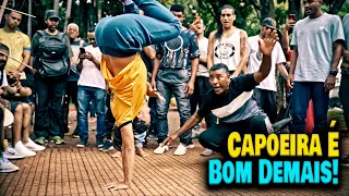 Roda de Capoeira na Praça da República 19 de Novembro de 2023 São Paulo Brasil Mestres Ananias, Joel