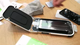 iPhone X protector: Belkin Invisiglass Ultra screen protection | Installation