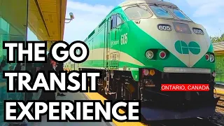 Taking GO Transit: Lakeshore East Train | Mississauga to Toronto (Southern Ontario)