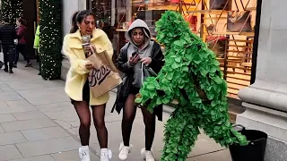 Best of Bushman Prank 2022  in London| craziest moments & Scary reactions