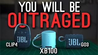 JBL  Defeated? Sony XB100 vs JBL Clip 4 & JBL Go 3 | New Stuff TV