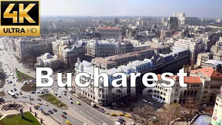 Bucharest in 4K - Romania - Capital City - Europe
