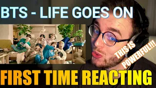 FIRST TIME REACTING TO BTS - Life Goes On BRITISH NERD REACTION!!! (THIS IS SO POWERFUL!!)