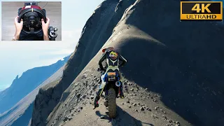 The Crew Motorfest - BMW R 1200 GS "RALLY EDITION"  - EXTREME OFF-ROAD with Steering Wheel - 4K