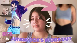 I Tried BTS JUNGKOOK'S Workout for 3 Days