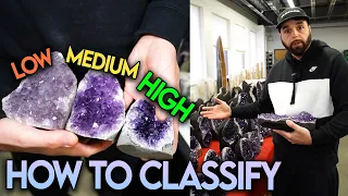 How Grade Crystals High to Low - Amethyst!