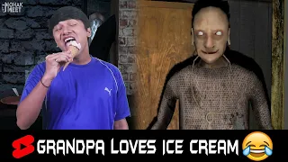 Grandpa Ko Ice Cream Chahiye 😂 HORROR GAME GRANNY 2 : GRANNY COMEDY || MOHAK MEET #Shorts