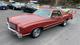 Test Drive 1976 Chevrolet Monte Carlo SOLD $12,900 Maple Motors #2026