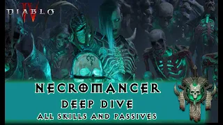 Diablo 4 - Necromancer 💀 - Deep dive into all skills and passives! Book Of the dead