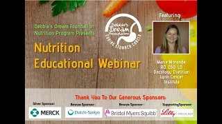 Nutrition Webinar: How to Eat When You Have Stomach Cancer