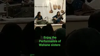 Wahane Sisters performance at Saptak2810.23 #shorts #shortsvideo #shortsviral #music #shortsyoutube
