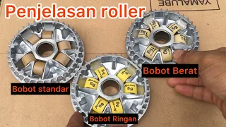 Perbedaan Roller berat dan ringan | perbedaan Roller racing dan standar | Roller kawahara