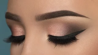 Soft Rosy Smokey Eye Makeup Tutorial