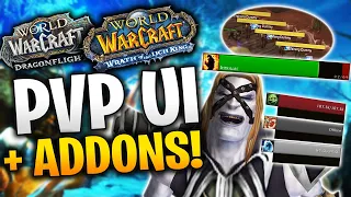 MY PVP ADDONS AND UI! - Dragonflight and Wrath Classic! - WoW Cobrak