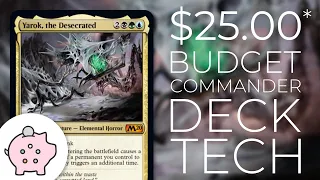 Yarok, the Desecrated | EDH Budget Deck Tech $25 | Lands | Magic the Gathering | Commander