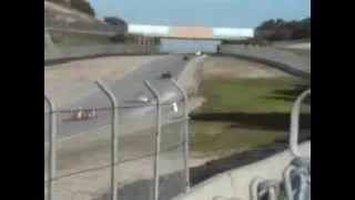 Racing the Healey at Laguna Seca